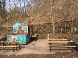 Bauwagen Vorplatz Bauwagen Vorplatz