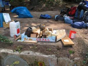 Spuk im Leimener Wald